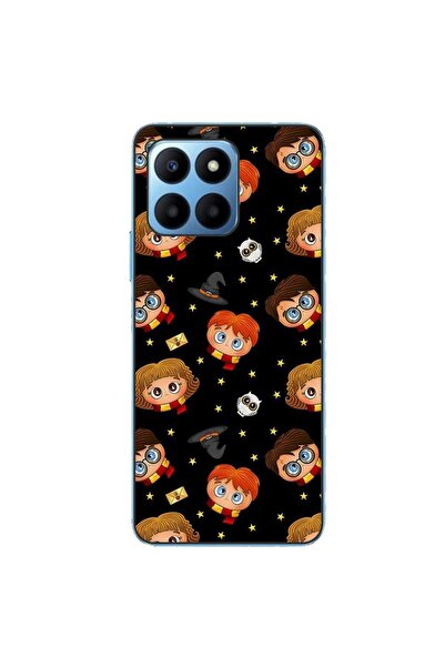OEM Case compatible with Honor X8 5G Silicone Gel Tpu Harry Potter Pattern Black
