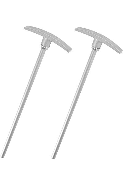 Arabest 2-Pack RV Waste Valve Extension Tube, 9" Aluminum Handle Replacement ...