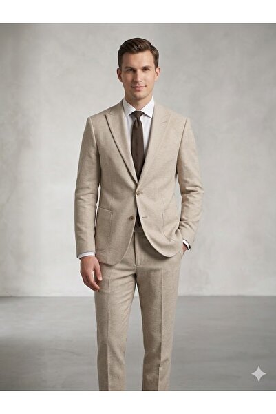 centilmen Adimo Men's Modern Fit Classic Suit 915K620-2