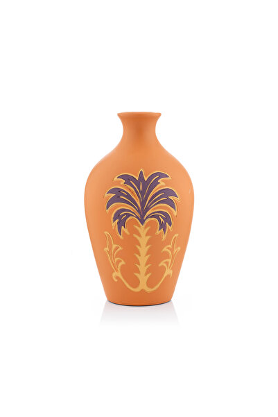Blends Large Decorative Vase with Palm Pattern from Malath