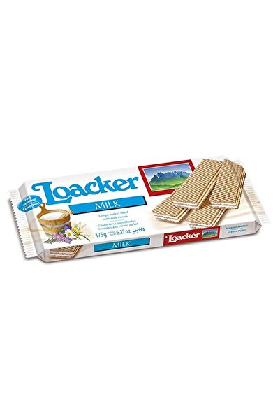 Loacker ويفر شوكولاتة الحليب الألبية الكلاسيكية 175 جرام