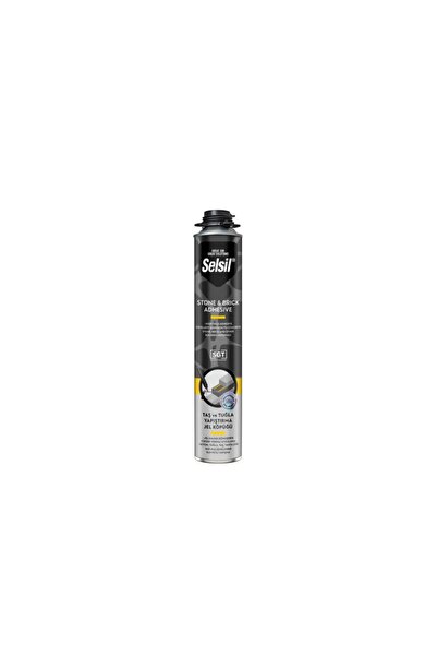 Selsil Taş ve Tuğla Yapıştırıcı Jel Köpük 750 ML