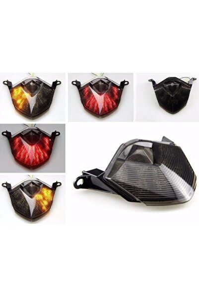 EVO MOTORS Stop spate LED Integrat cu semnalizari Kawasaki ZX-6R Z750 Z1000 Z...