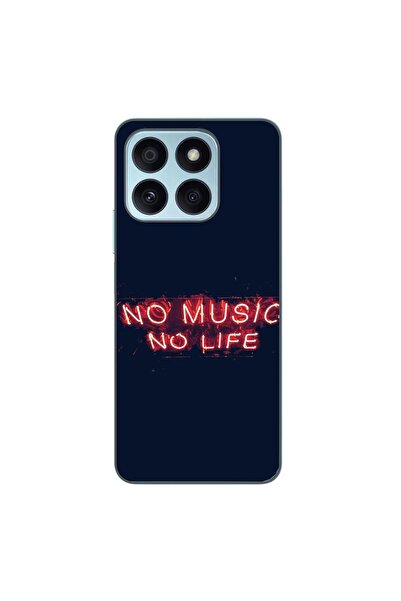 OEM Θήκη συμβατή με Honor X8b Σιλικόνης Gel TPU Μοντέλο No Music No Life