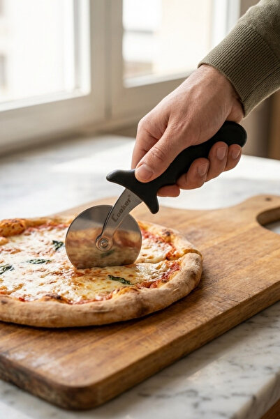 Cooker 7.5 سم روليت بيتزا فولاذي YK1869