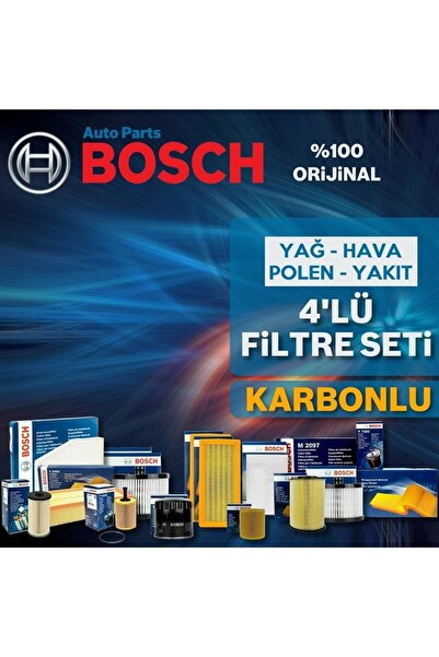 Bosch Renault Megane 4 1.5 Dci Filtre Bakım Seti 2016-2022 4KP