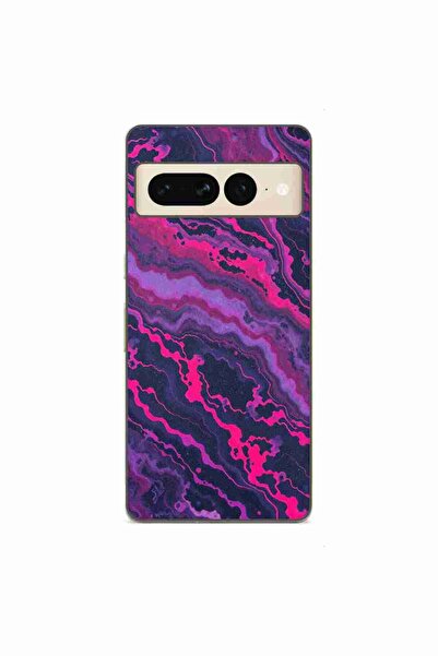 OEM Husa compatibila cu Google Pixel 8 Pro Silicon Gel Tpu Model Midnight Ros...