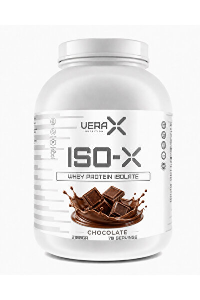 VERA-X NUTRITION VERA-X ISO-X Whey Protein Isolate 2100 Gr 70 Servis Chocolate