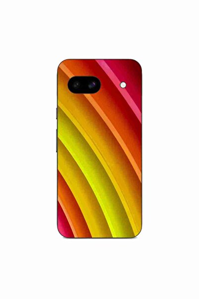 OEM Husa compatibila cu Google Pixel 8A Silicon Gel Tpu Model Abstract Stripes