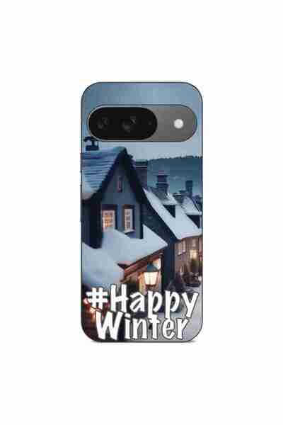 OEM Husa compatibila cu Google Pixel 9 Pro Silicon Gel Tpu Model Happy Winter