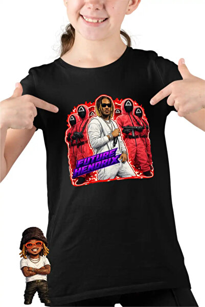 OEM Kids Girls Future Squid Game Rapper T-Shirt