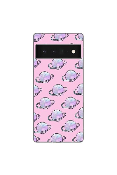 OEM Husa compatibila cu Google Pixel 6 Pro Silicon Gel Tpu Model Saturn Dreams