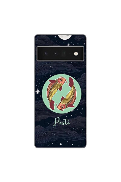 OEM Husa compatibila cu Google Pixel 6 Pro Silicon Gel Tpu Model Horoscop Pesti