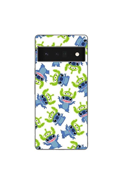 OEM Husa compatibila cu Google Pixel 6 Pro Silicon Gel Tpu Model Stitch Patte...