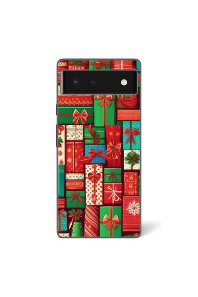 OEM Husa compatibila cu Google Pixel 6 Silicon Gel Tpu Model Xmas Gifts Pattern