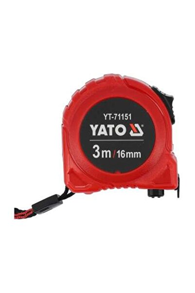 yato Μετροταινία 3 μέτρων x 16 χιλιοστών