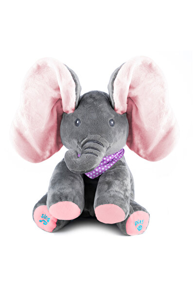 Brius Jucarie plus interactiva elefant pentru copii, canta, misca urechile, j...