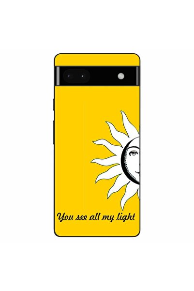 OEM Husa compatibila cu Google Pixel 6A Silicon Gel Tpu Model Cupluri Soarele