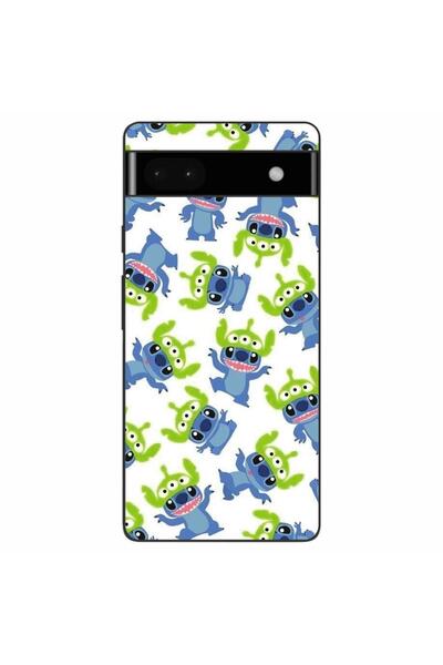 OEM Husa compatibila cu Google Pixel 6A Silicon Gel Tpu Model Stitch Pattern ...