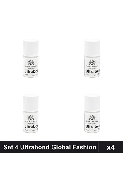 global fashion Set 4 Ultrabond Bază Top Coat 15ml, Primer Unghii Profesional
