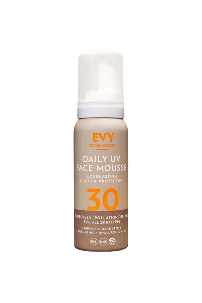 Evy Technology Sunscreen Mousse Daily UV Crema de fata spuma cu SPF 30 Unisex...