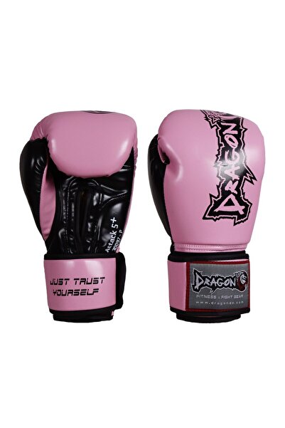 Dragondo 30097-P Attack-5 Plus Boxing Gloves Pink