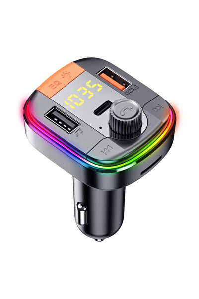 Yesido Modulator FM Bluetooth Y45, 2 x USB-A - 1 x USB-C - 1 x microSD