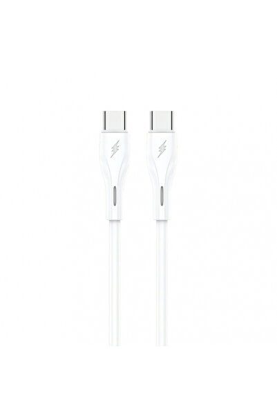 SENDEM USB-C - USB-C M36C Καλώδιο Δεδομένων και Φόρτισης, 66W, 1μ, Λευκό
