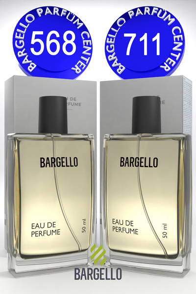 Bargello 568 Erkek Parfüm Floral 50 ML EDP + 711 Erkek Parfüm Fresh 50 ML EDP