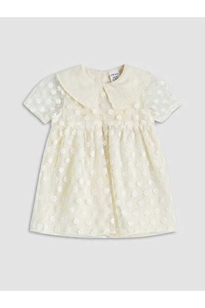 LC Waikiki Nevavm Bebe Yaka Floral Baby Girl Dress with a Difference