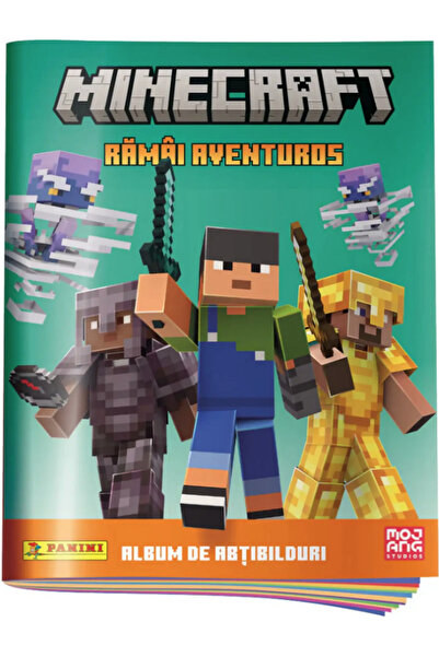 Panini Sticker album - Minecraft