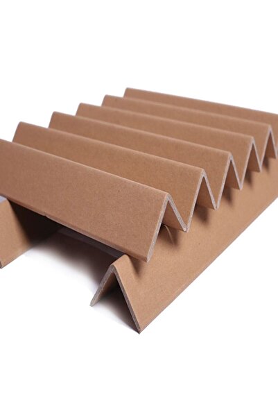 tify Karton Köşebent 25 Adet- 30x30x 100Cm- Palet Köşebent - Köşe Koruma Kartonu