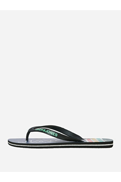 Jack & Jones Palm Print Flip Flops