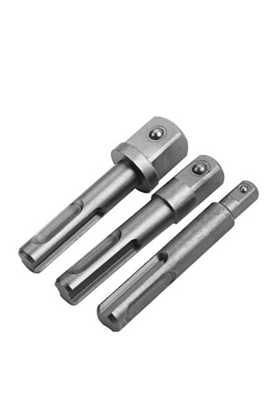 Wokin Set 3 SDS-plus Adapters 1/2 3/8 1/4