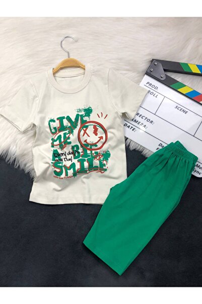 FURKYY Boy's Summer Shorts Set