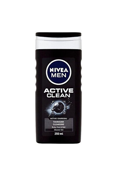 NIVEA Gel de Dus, Nivea, 250 ml Men Active Clean