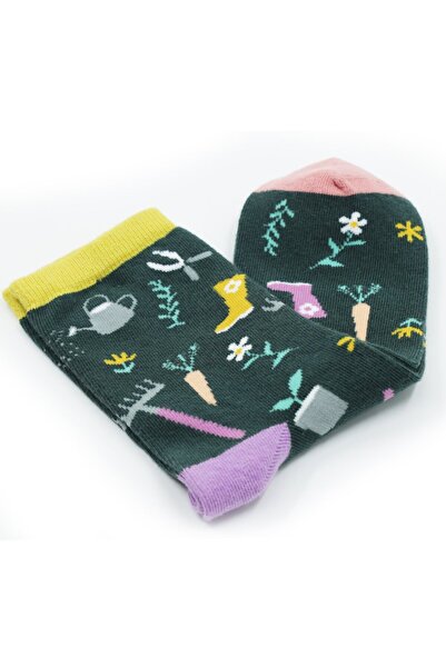 Serena GARDEN DAY organic seamless women's socks