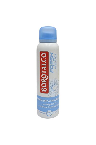 SOHO Antiperspirant Deodorant, Borotalco, 150 ml Fresh Non Stop,