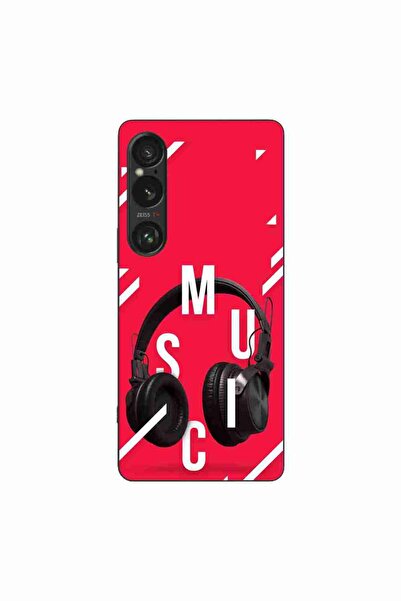 OEM Husa compatibila cu Sony Xperia 1 VI Silicon Gel Tpu Model Music Headphones