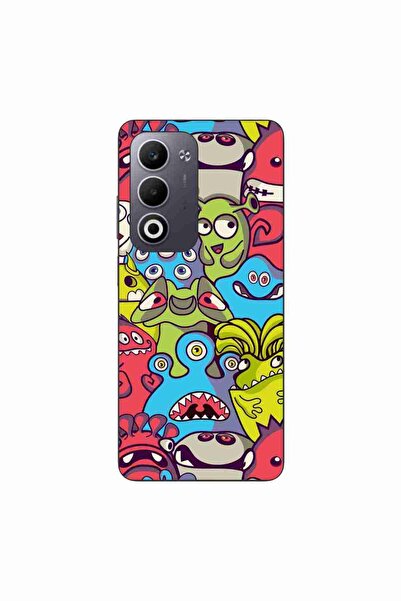 OEM Husa compatibila cu Oppo A5 Silicon Gel Tpu Model Squishi Monsters