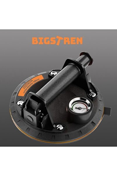 Bigstren Професионална вендуза за стъкло и плочки Bigstreen, с помпа и маноме...