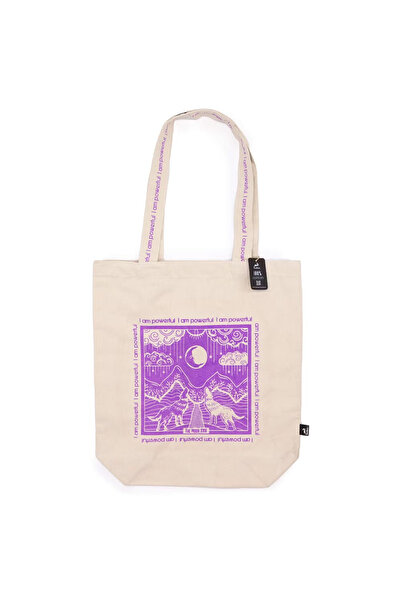 Ancient wisdom Geantă din Bumbac Premium Hop Hare – Model Tarot „I am Powerfu...