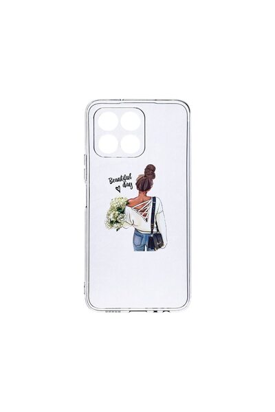 bestcase Husa BestCase¬Æ Clear Silicon, Compatibila Cu Honor X8B, Mom's Beaut...