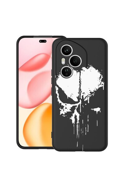 bestcase Honor 400 Pro Υπέρλεπτη Θήκη Σιλικόνης με Σχέδιο Punisher, 2043679 B...