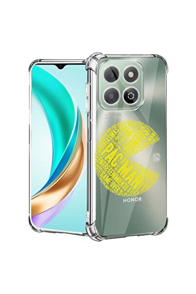 bestcase ¬Æ Husa compatibila Honor X8C, Anti Shock 1.5MM, Calligraphy PacMan,...