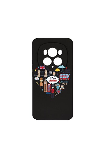 bestcase Θήκη Σιλικόνης Premium, Συμβατή με Honor Magic6 Pro, Αγαπώ το Λονδίν...