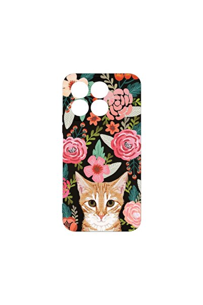 bestcase Husă pentru Honor X6b, BestCase® Slim Premium Silicon 1.2MM, Pisică ...
