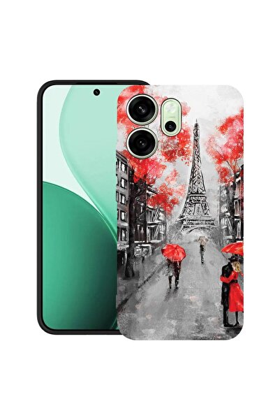 bestcase Υπέρλεπτη Θήκη TPU Συμβατή με OPPO A5x, με σχέδιο Πύργου του Άιφελ τ...