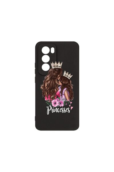 bestcase ¬Æ Husa Premium Silicon, Compatibila Cu OPPO Reno12, Princesses Gril...