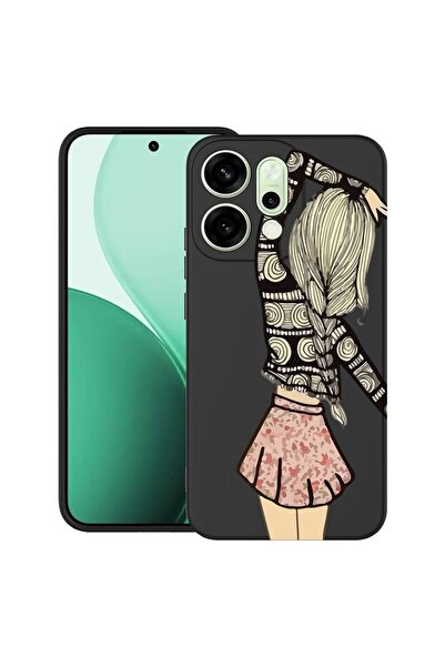 bestcase Θήκη για OPPO Reno14 5G με σχέδιο κορίτσι, TPU Ματ Εξαιρετικά Λεπτή,...